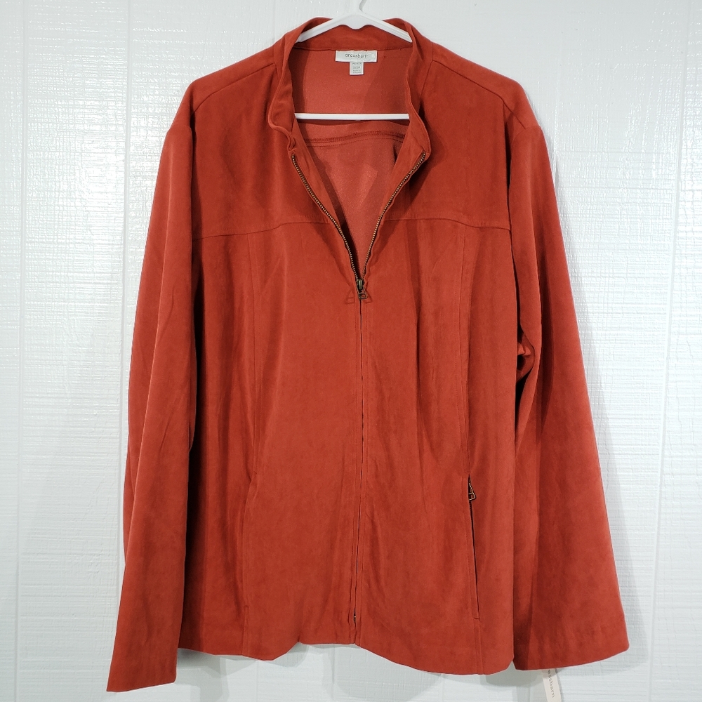 NWT Dress Barn Suede Jacket